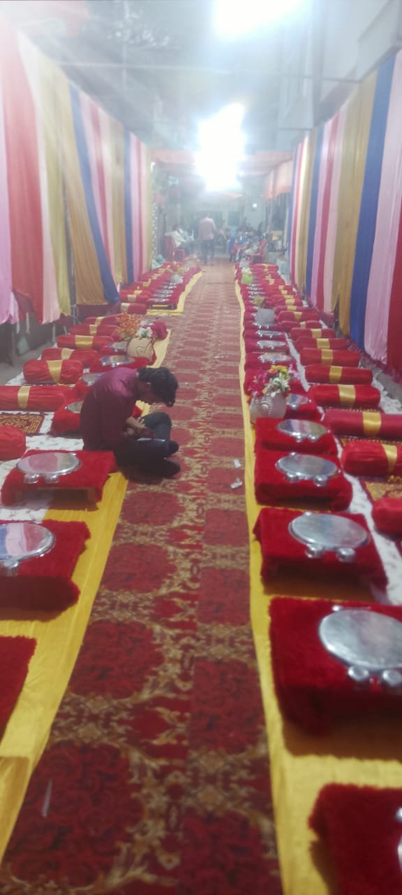 दाल बाफला बैठक ( रजवाड़ी) 100 व्यक्ति