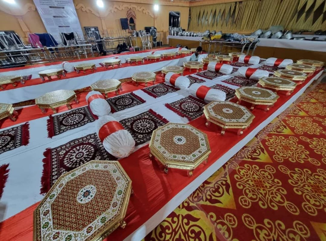 दाल बाफला बैठक ( रजवाड़ी) 100 व्यक्ति